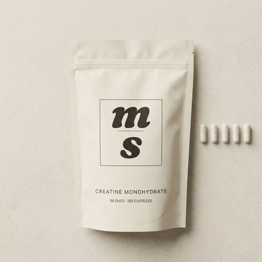 Mental Stack pouch with five capsules, one daily serving